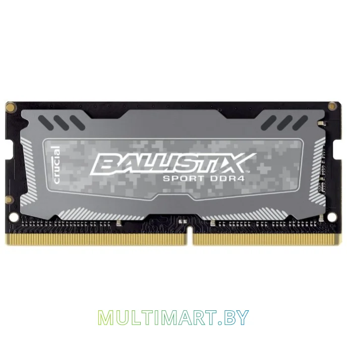 Оперативная память Crucial Ballistix Sport LT 4GB DDR4 SODIMM PC4-19200 (BLS4G4S240FSD)